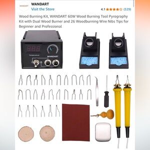 WandArt Woodburning Art Kit - Barely Used, Works Perfectly